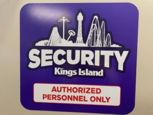 Security tour at Kings Island