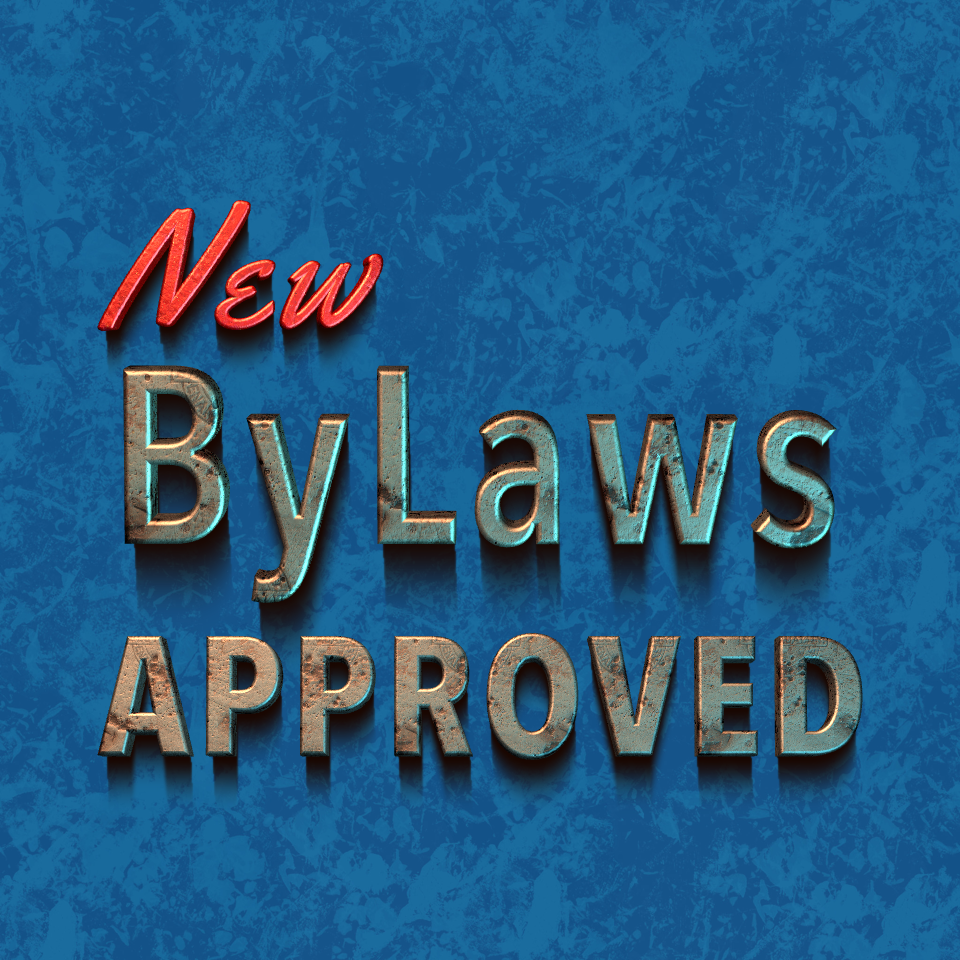 New By-Laws Approved on August 22, 2023